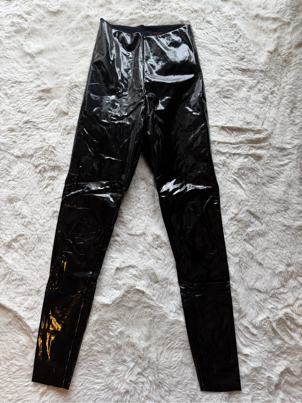 Commando Black High-Shine Patent Leggings